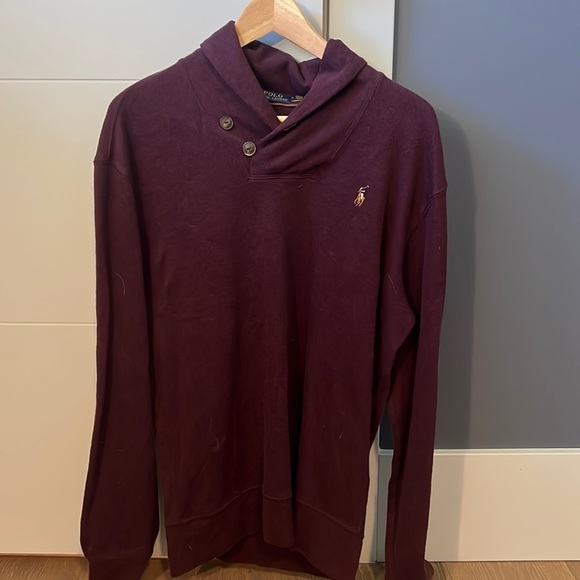 Men’s burgundy, Ralph Lauren sweater - Picture 1 of 1